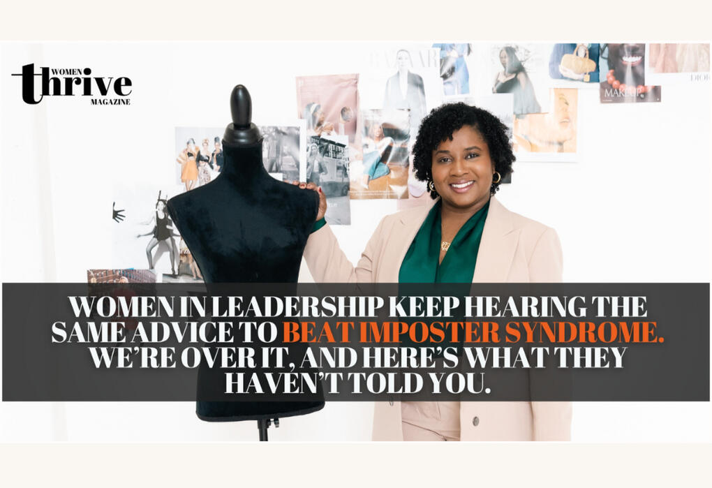 icon-archives-women-thrive-feature-thumbnail.jpg Thumbnail image of Bria Johnson featured in Women Thrive Magazine beside a dress form.
