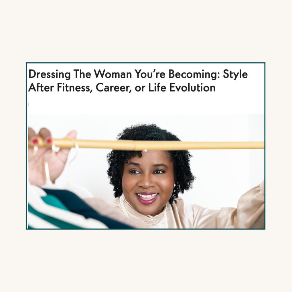 Bria Johnson featured in Women Fitness Magazine discussing style alignment after fitness, career, or life transformation.